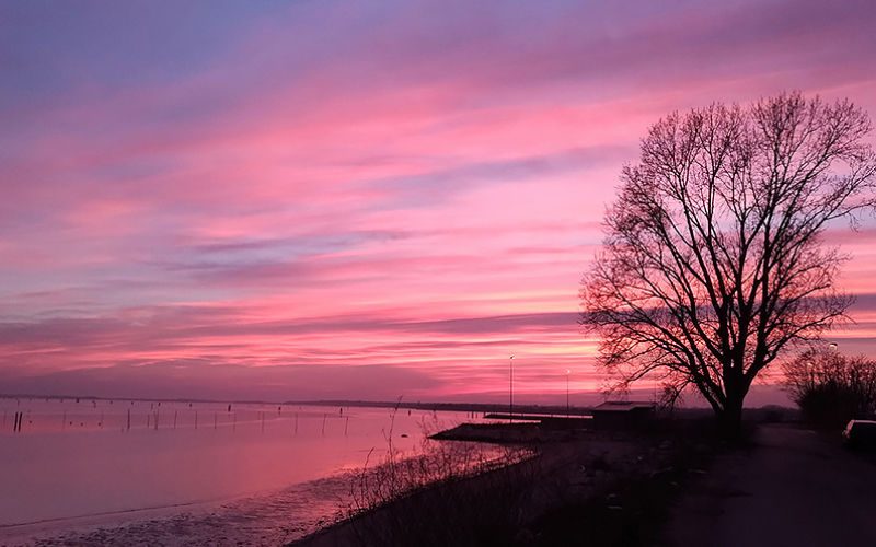 Mit dem Boot zur Mündung des Po di Gnocca
