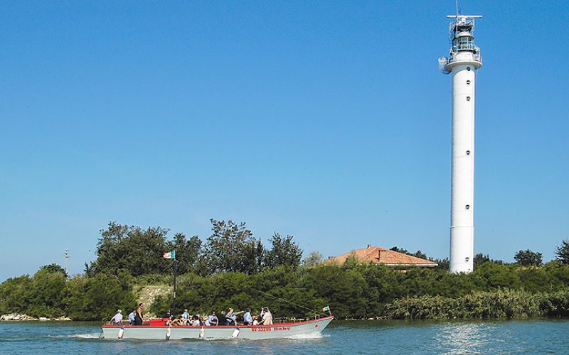 Der Leuchtturm von Punta Maistra