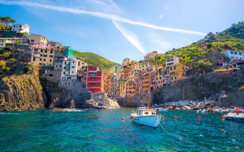 Riomaggiore und seine bunten Häuser