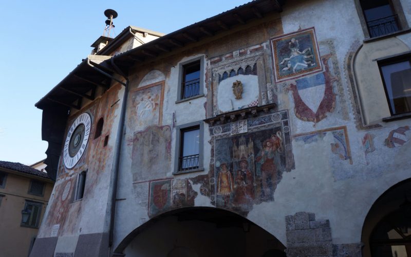 Der Palazzo Comunale (Rathaus) von Clusone