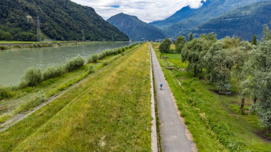 Von Colico nach Sondrio