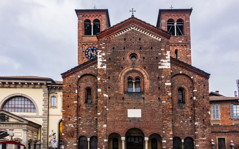 La chiesa di S. Sepolcro a Milano.