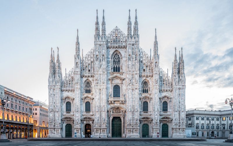 Il Duomo di Milano.
