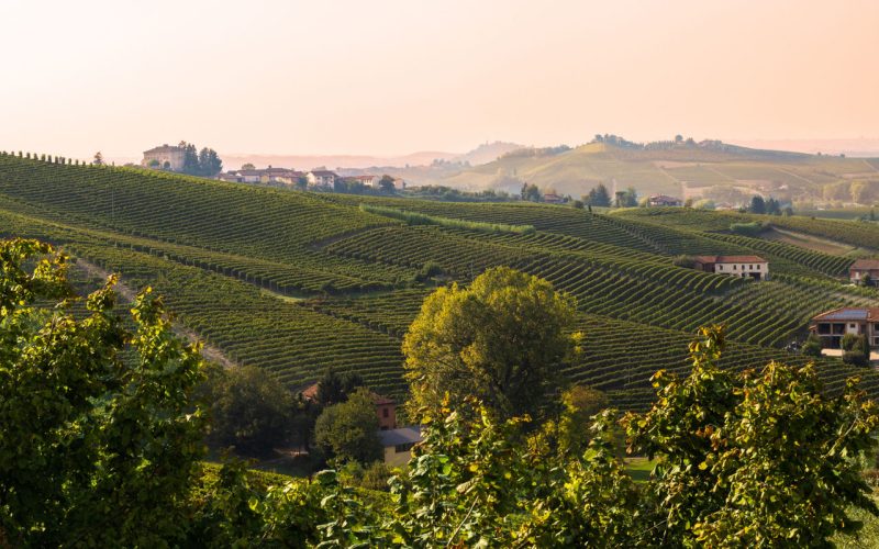 Santo Stefano Belbo und die Hügel des Moscato d'Asti