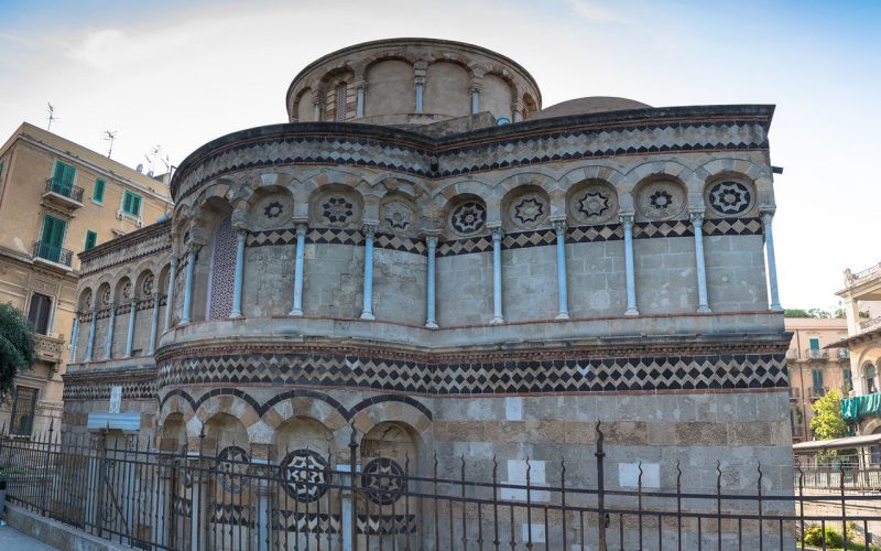 Veduta dell’abside della chiesa della Santissima Annunziata dei Catalani
