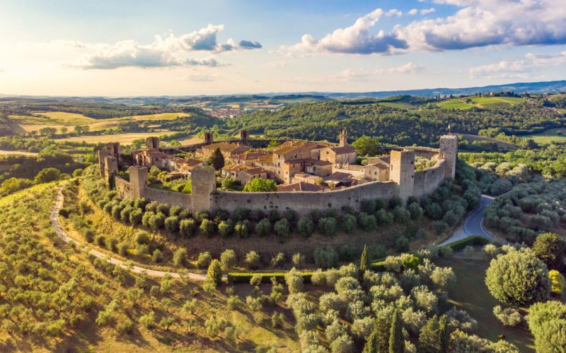 Monteriggioni und seine Burg
