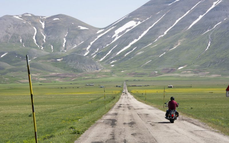 Forca di Presta, zwischen Umbrien und den Marken