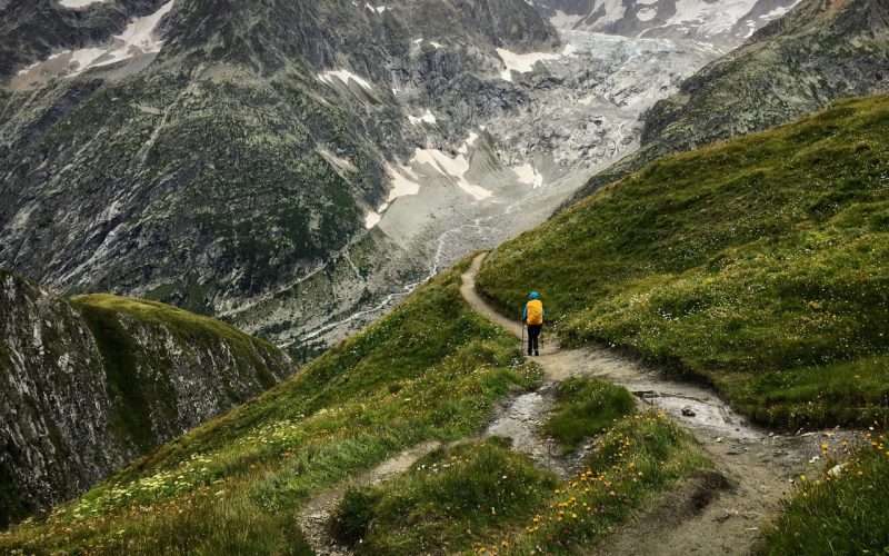 Courmayeur, alpine Atmosphäre