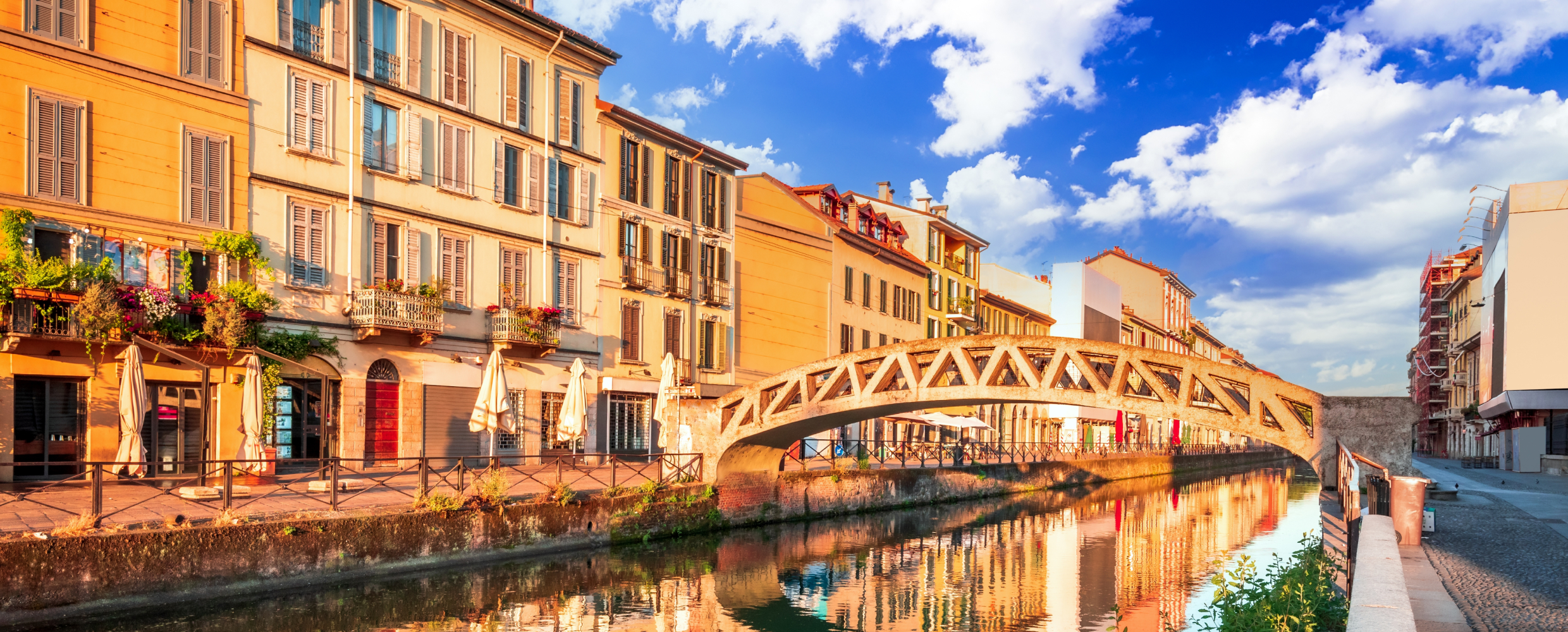 Navigli district canals