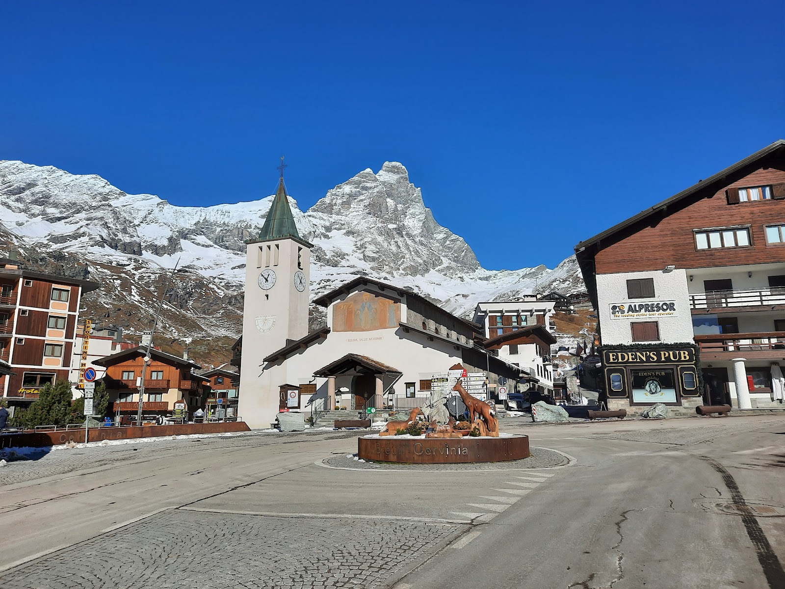 Cervinia Valtournenche Italia