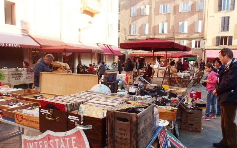 Albinelli Historical Market in Modena, Italy