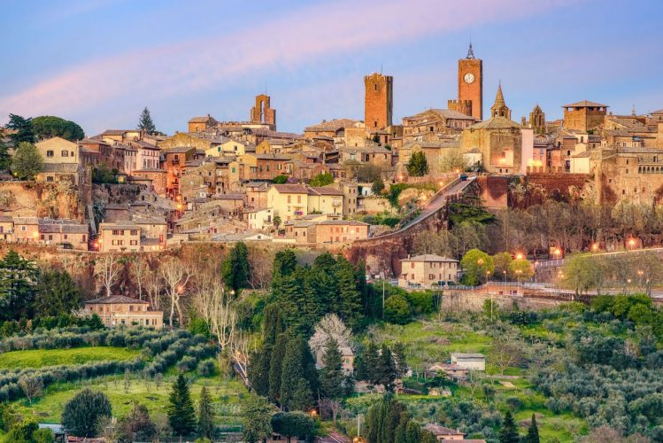 The detox programme begins in Orvieto