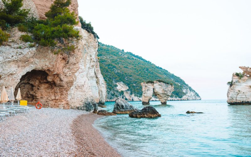 white sand apulia