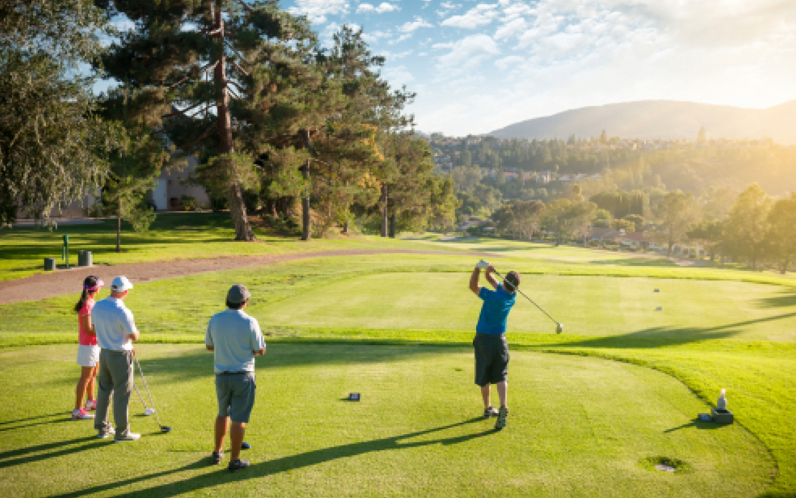 Outdoor team building activities with golf Italia.it