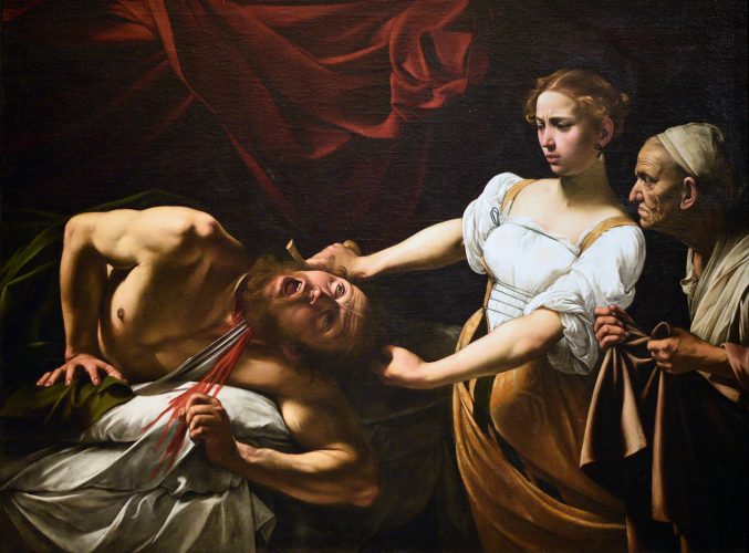 Judith Beheading Holofernes by Caravaggio, Palazzo Barberini - Rome, Lazio