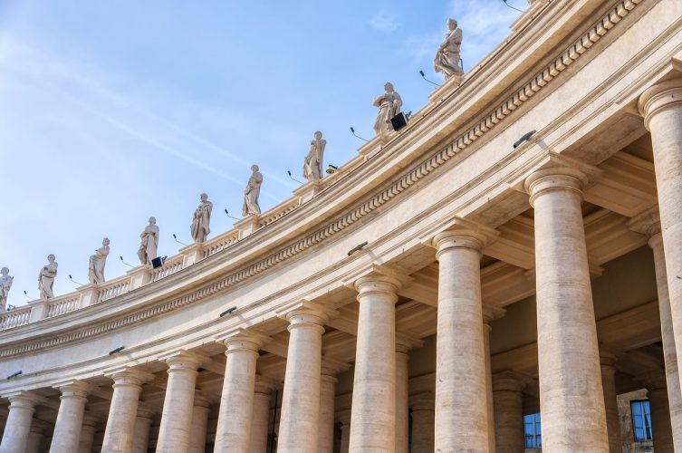 St. Peter's colonnade - Rome, Latium