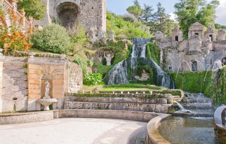Fountain of Hadrian's Villa (Fontana di Villa Adriana), Villa d'Este - Tivoli, Lazio