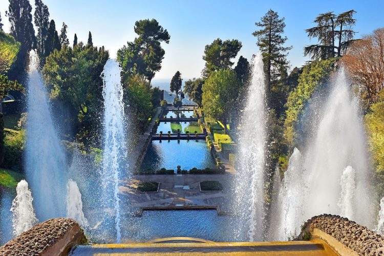 Peschiere (Fish ponds), Villa d'Este - Tivoli, Lazio