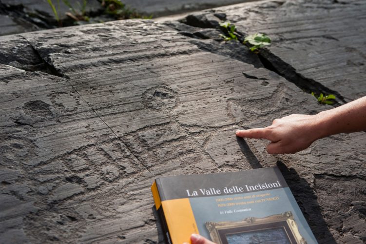 Rock Drawings - Valcamonica, Lombardy. Photo by: In Lombardia
