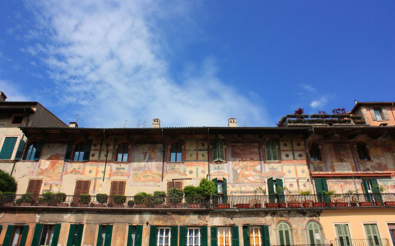 The Mazzanti Houses in Verona