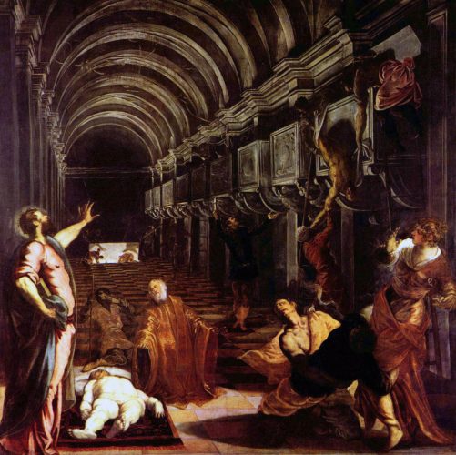 Ritrovamento del corpo di san Marco - Tintoretto