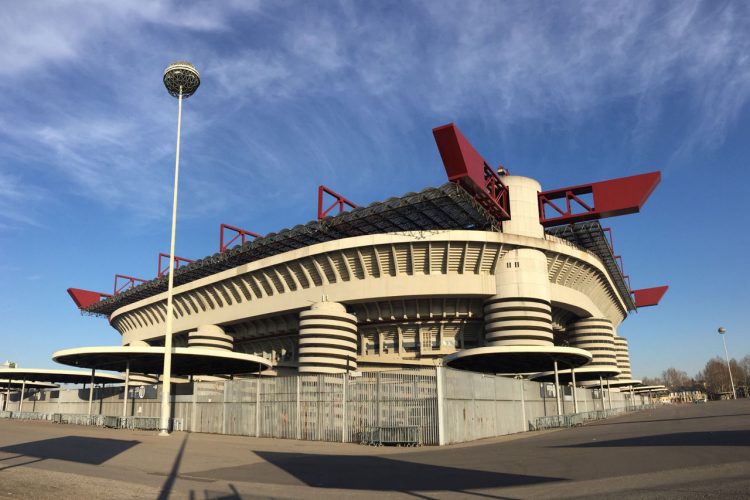 Lesterno dello Stadio Meazza San Siro