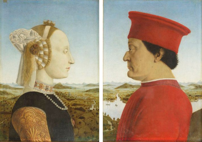 Ritratto dei Duchi di Urbino di Piero della Francesca