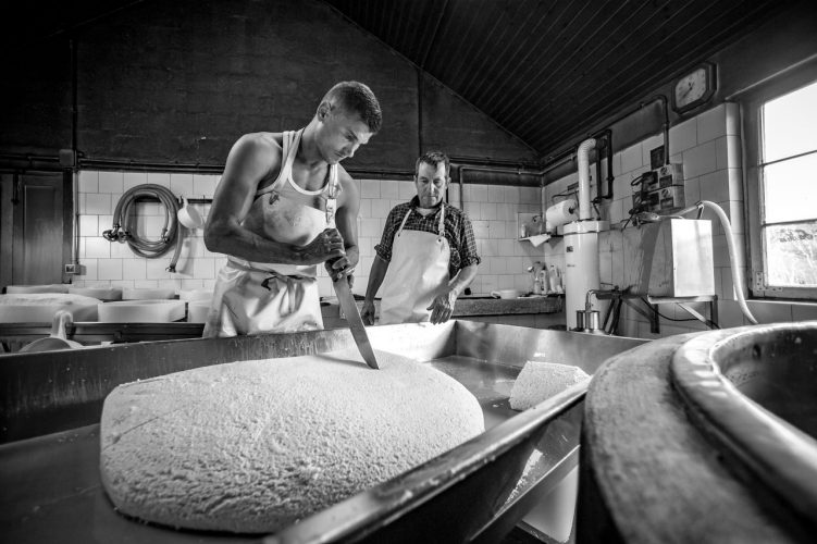Produzione del formaggio Asiago - Veneto