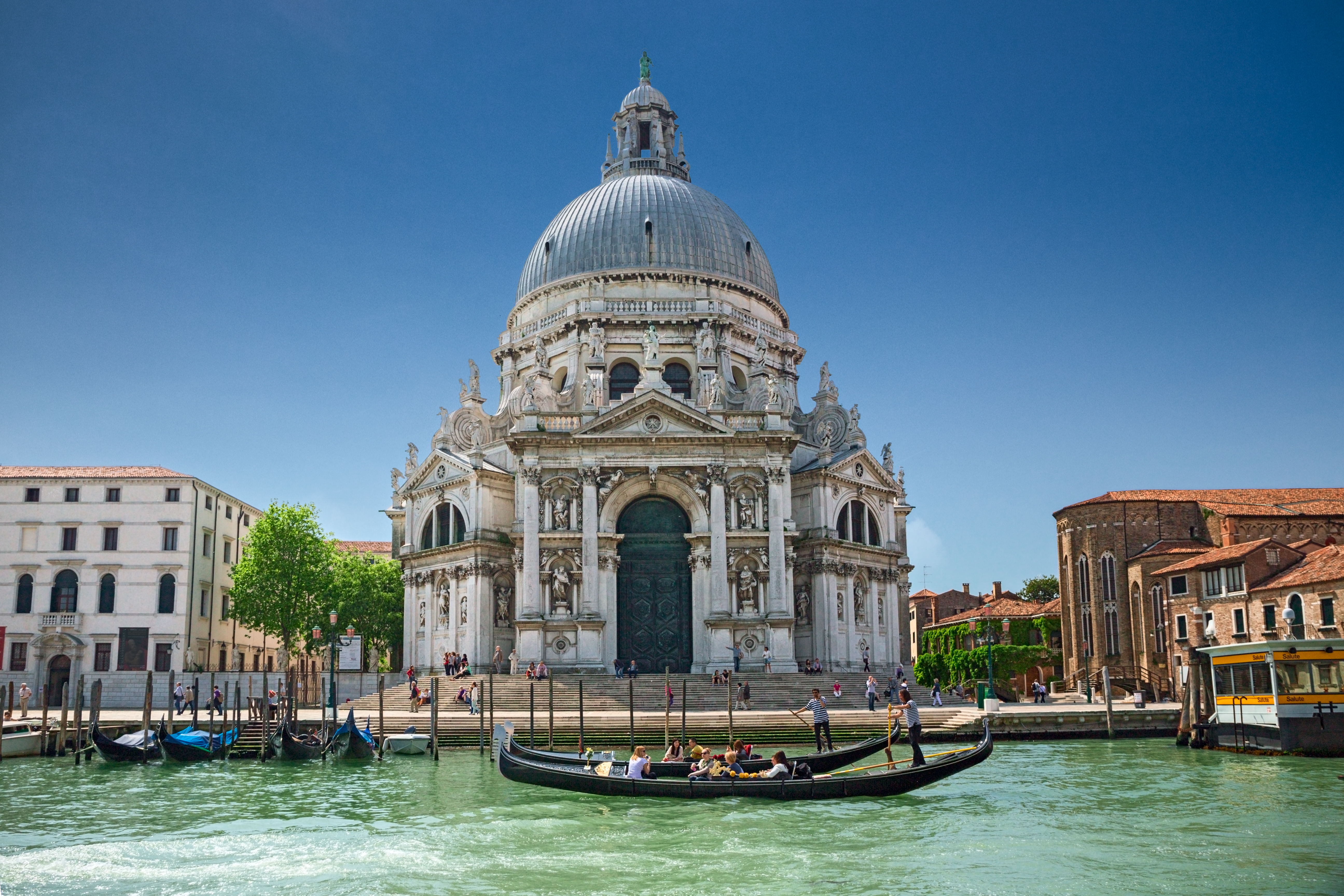 Basílica de Santa María de La Salud en Venecia Basílica de Santa María de La Salud en Venecia