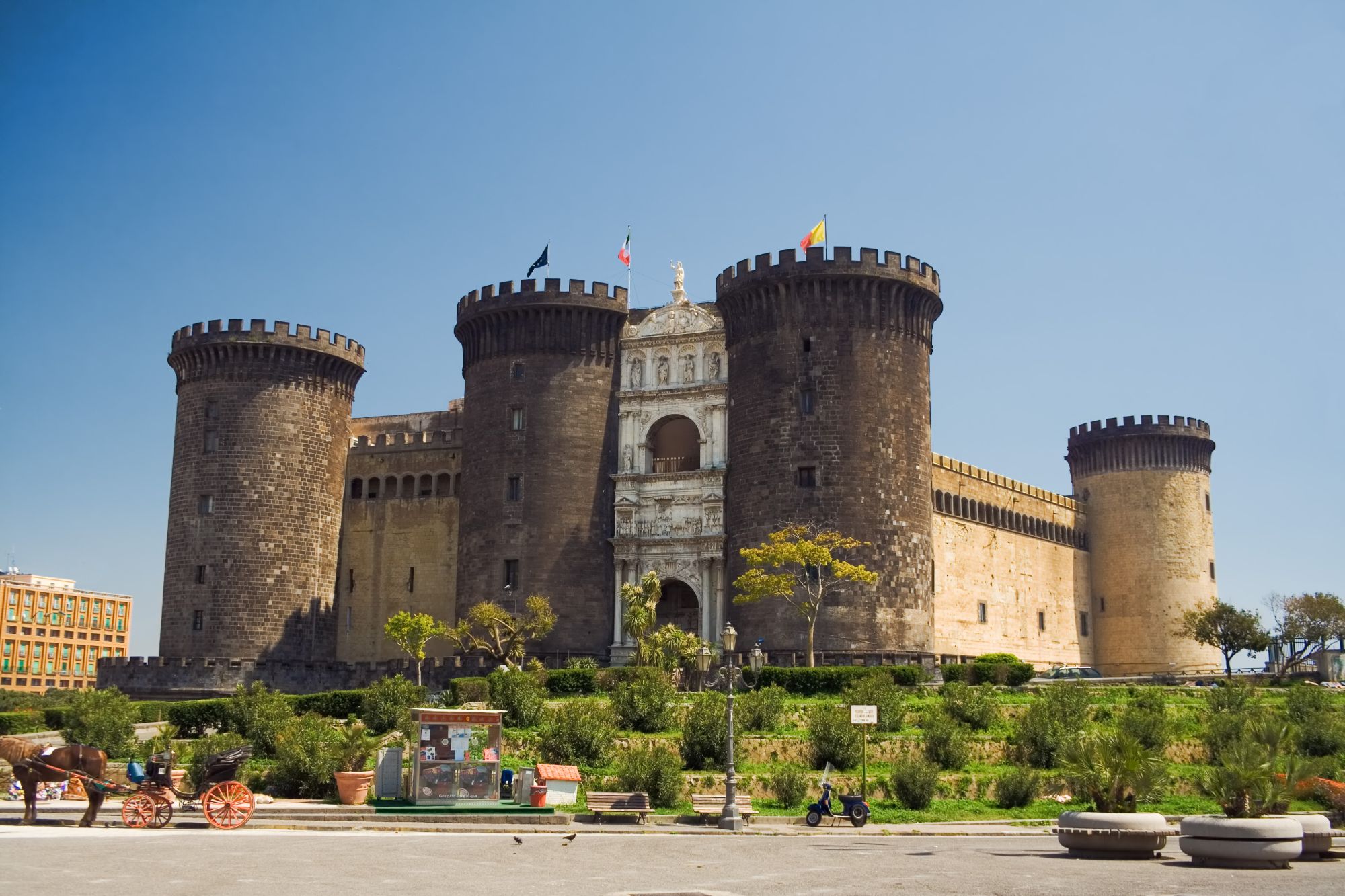Castel Nuovo - Maschio Angioino en Nápoles - Italia.it