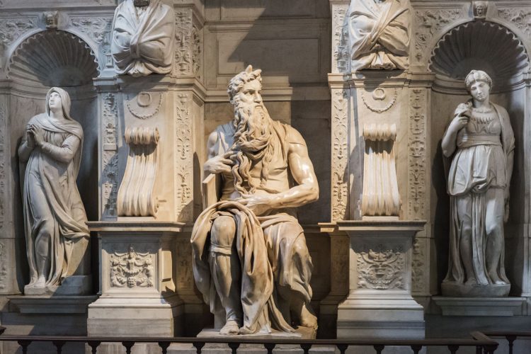 Mosè di Michelangelo - Chiesa di San Pietro in Vincoli, Roma