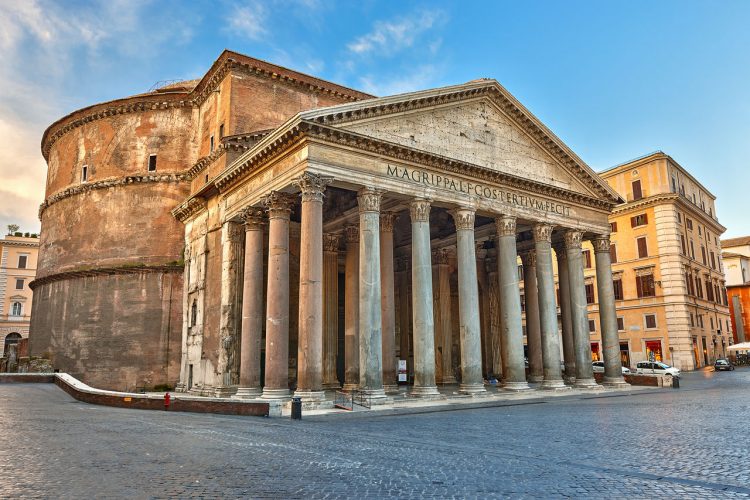Vista del Pantheon