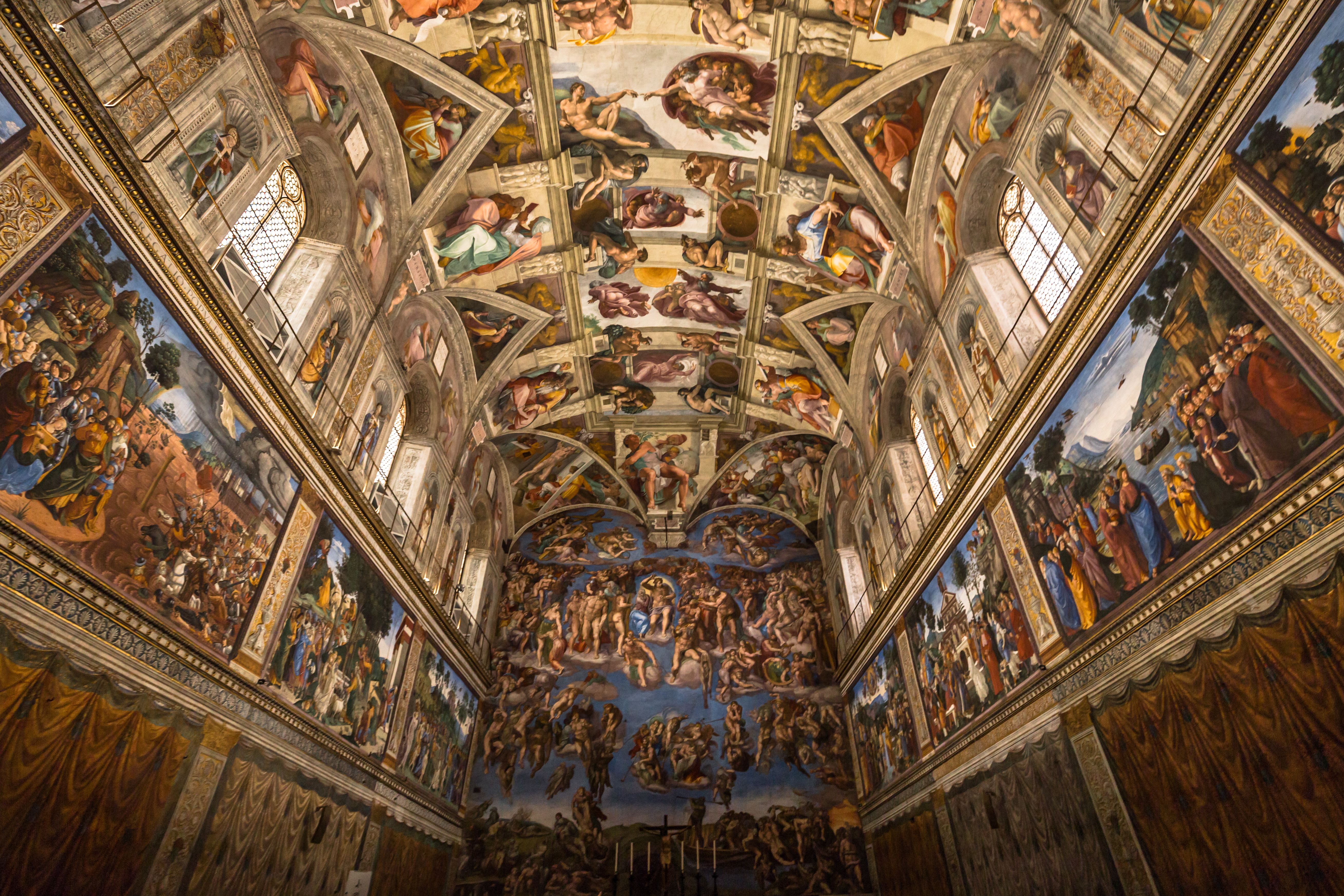 La Capilla Sixtina y los frescos de Miguel Ángel