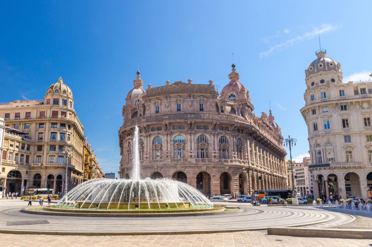 Piazza de Ferrari - Genova, Liguria