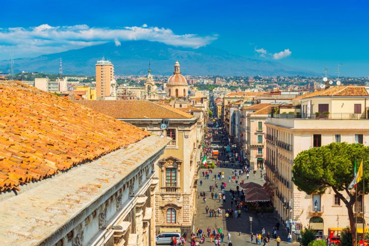 Via Etnea, Catania - Sicilia - Photo by: Travellaggio / Shutterstock.com