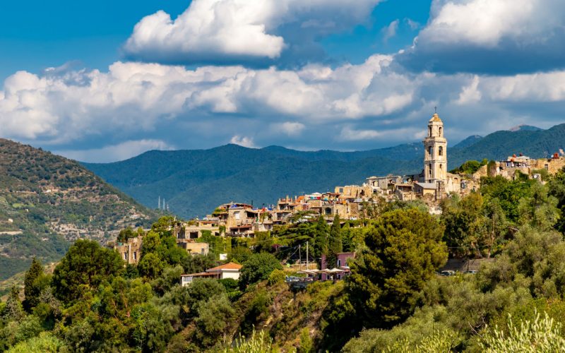 Vista su Bussana Vecchia