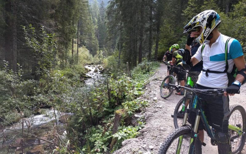 Daolasa, une descente en VTT pour toute la famille