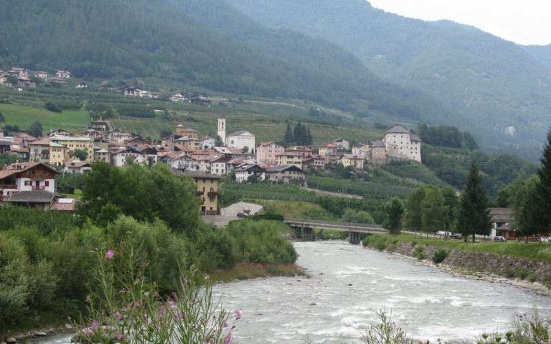 Malè, au centre du val di Sole