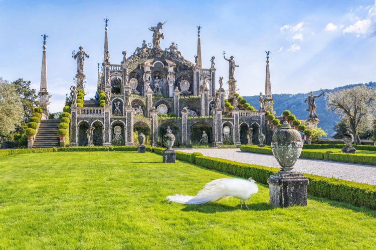 Veduta dell'Isola Bella, Isole Borromee - Lago Maggiore