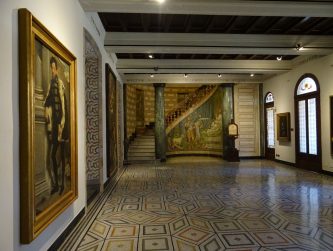 Una delle sale della Pinacoteca Ambrosiana