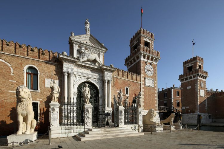 Lentrata storica principale dellArsenale di Venezia