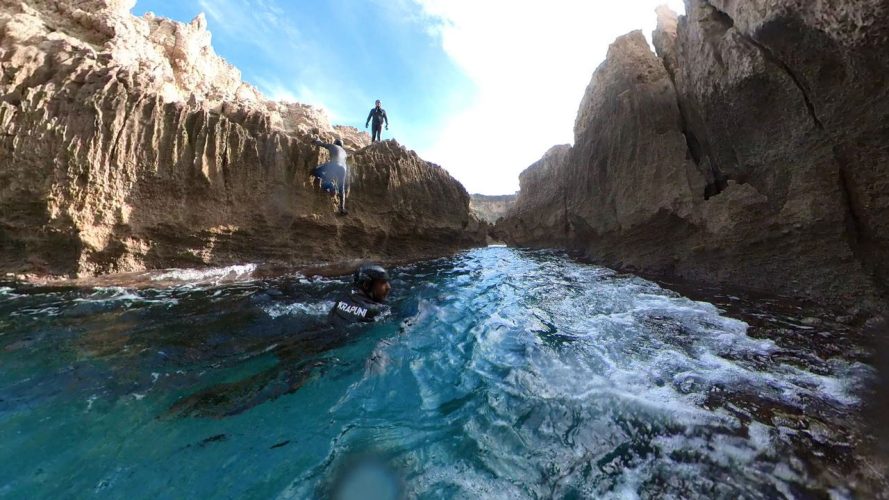 Coasteering along the Costa degli Dei