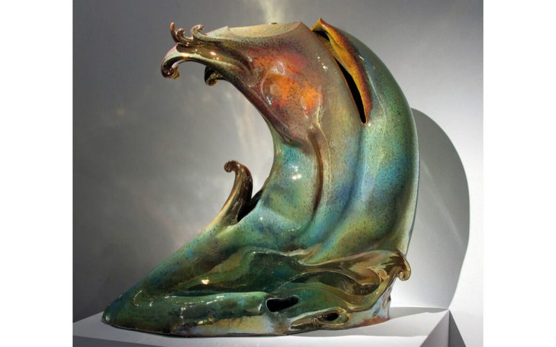 Scultura Ona Verde - Goffredo Gaeta