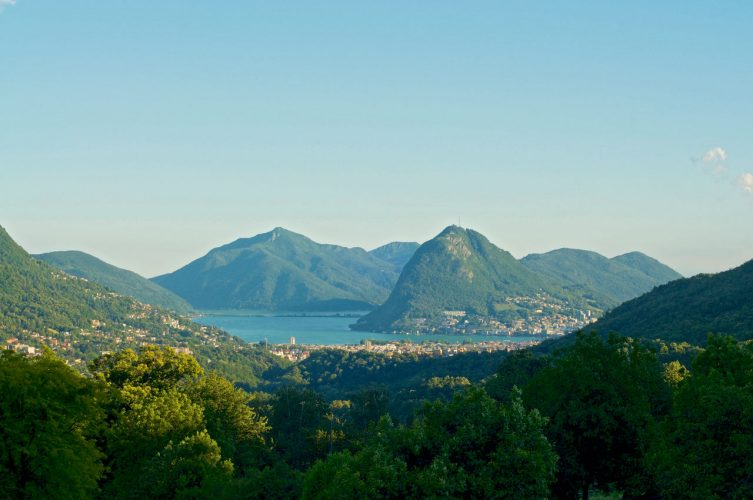Monte San Giorgio, Vista sul lago di Lugano
