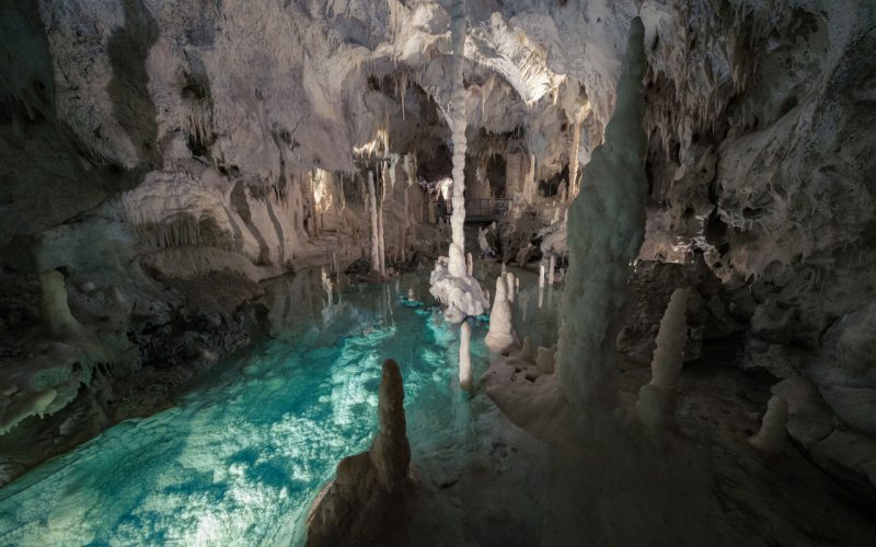 The spectacular Frasassi Caves