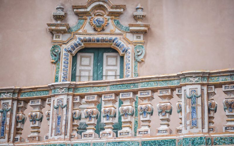 Balcone di palazzo Ventimiglia