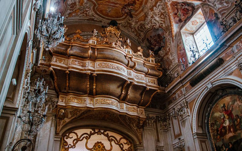 Cantoria della chiesa di S. Benedetto