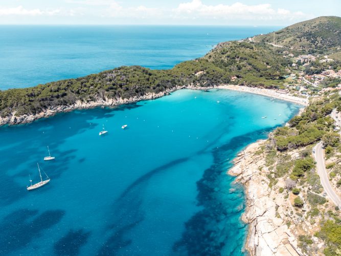 Spiaggia di Fetovaia - Isola d'Elba, Toscana