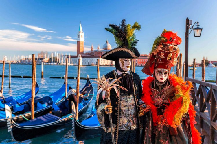 Maschere tradizionali del Carnevale di Venezia - Veneto