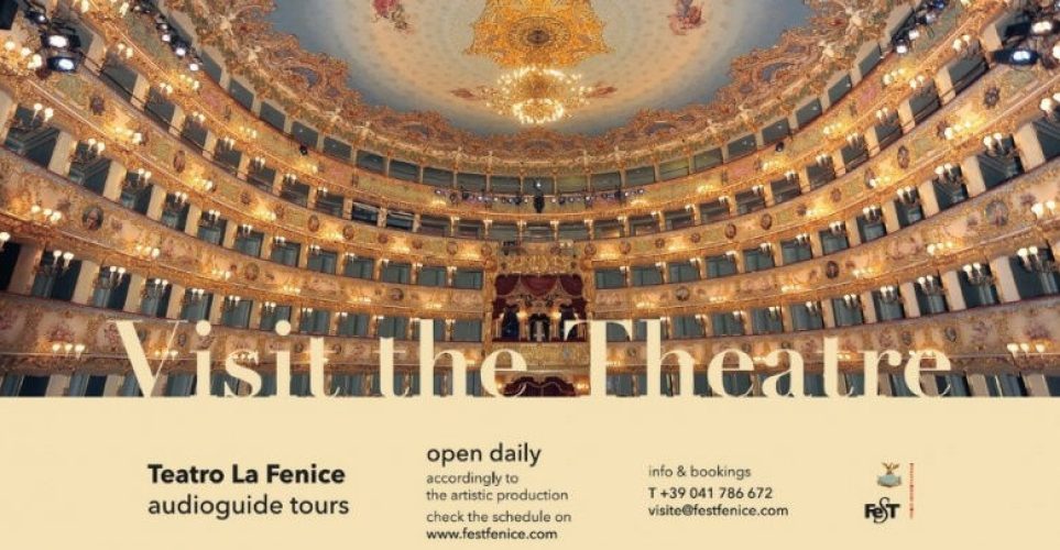 Locandina Visite Guidate Teatro La Fenice